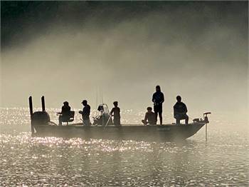 Fishing on Lake Taneycomo